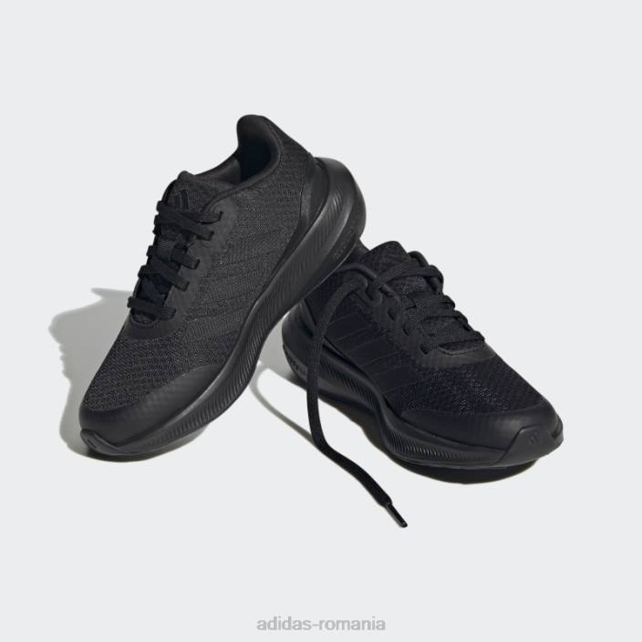 Adidas runfalcon 3 pantofi dantela negri adidas copii negru 2JBN3582
