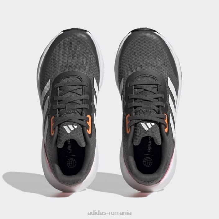 Adidas runfalcon 3 pantofi din dantela gri adidas copii gri/alb/roz fascicul 2JBN17898
