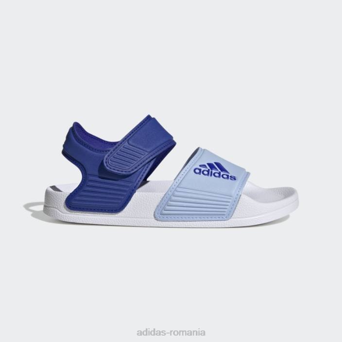 Adidas sandale adilette albastre copii albastru/albastru zori/rosu 2JBN17650