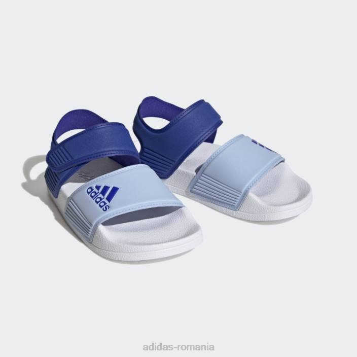 Adidas sandale adilette albastre copii albastru/albastru zori/rosu 2JBN17650