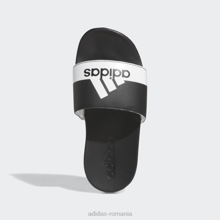 Adidas sandale adilette comfort negru/alb copii alb negru 2JBN11072