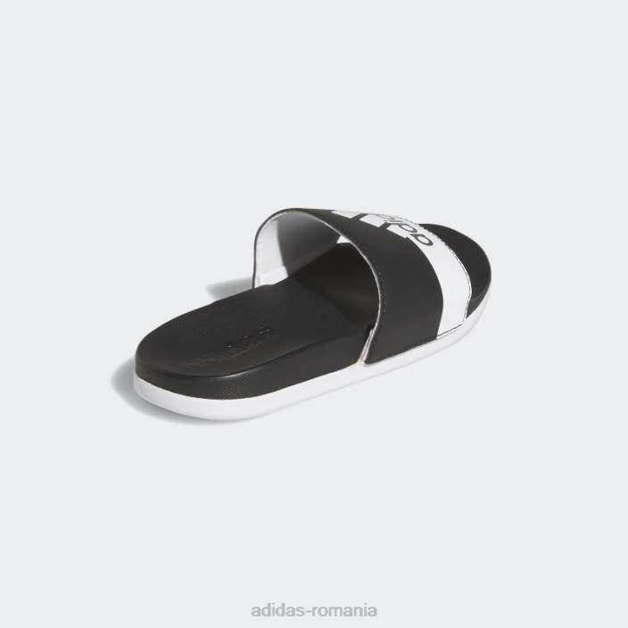 Adidas sandale adilette comfort negru/alb copii alb negru 2JBN11072