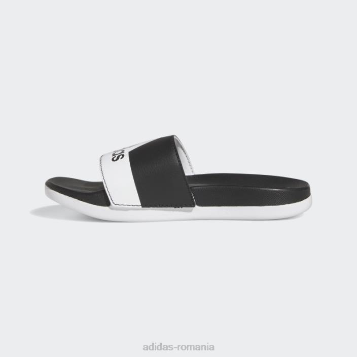 Adidas sandale adilette comfort negru/alb copii alb negru 2JBN11072