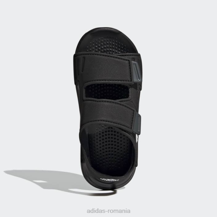 Adidas sandale altaswim adidas negre copii negru/alb/gri 2JBN3546