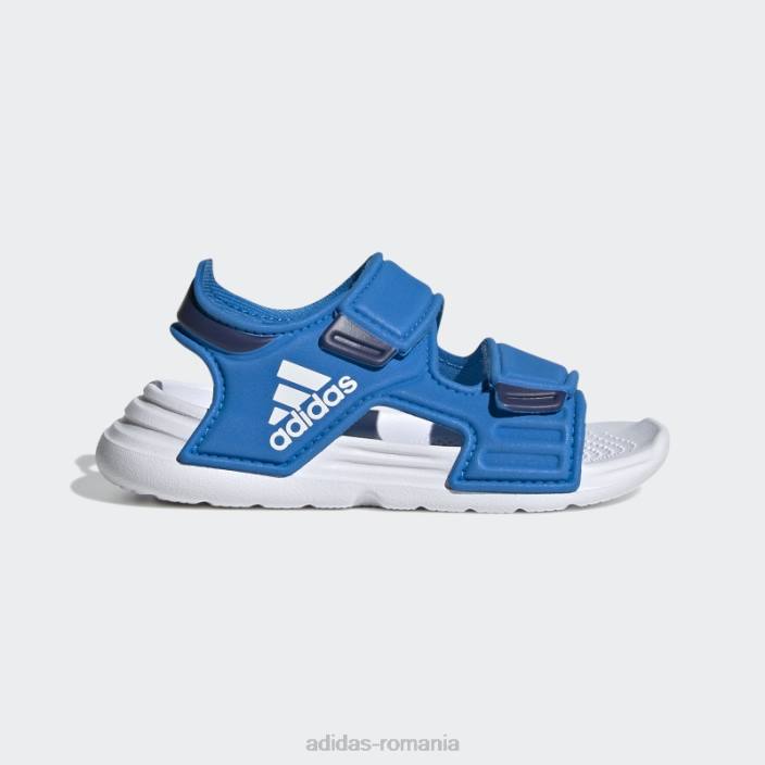 Adidas sandale blue rush altaswim copii papură albastră/alb/albastru închis 2JBN17747