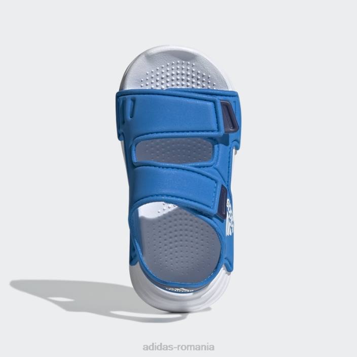 Adidas sandale blue rush altaswim copii papură albastră/alb/albastru închis 2JBN17747