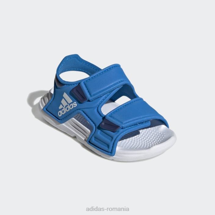 Adidas sandale blue rush altaswim copii papură albastră/alb/albastru închis 2JBN17747