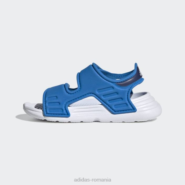 Adidas sandale blue rush altaswim copii papură albastră/alb/albastru închis 2JBN17747