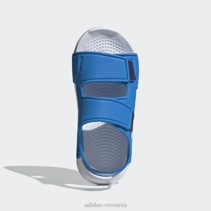 Adidas sandale blue rush altaswim copii papură albastră/alb/albastru închis 2JBN3568