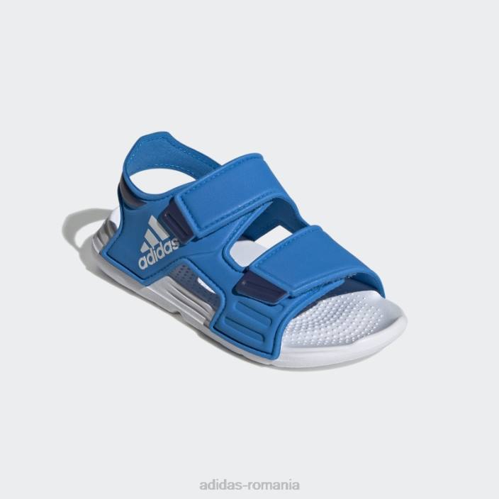 Adidas sandale blue rush altaswim copii papură albastră/alb/albastru închis 2JBN3568