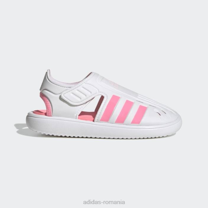 Adidas sandale de apă cu vârf închis de vară alb adidas copii alb/roz fascicul/roz 2JBN17814