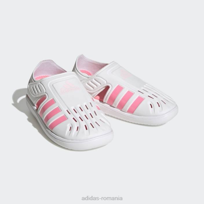 Adidas sandale de apă cu vârf închis de vară alb adidas copii alb/roz fascicul/roz 2JBN17814