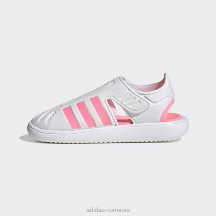 Adidas sandale de apă cu vârf închis de vară alb adidas copii alb/roz fascicul/roz 2JBN17814