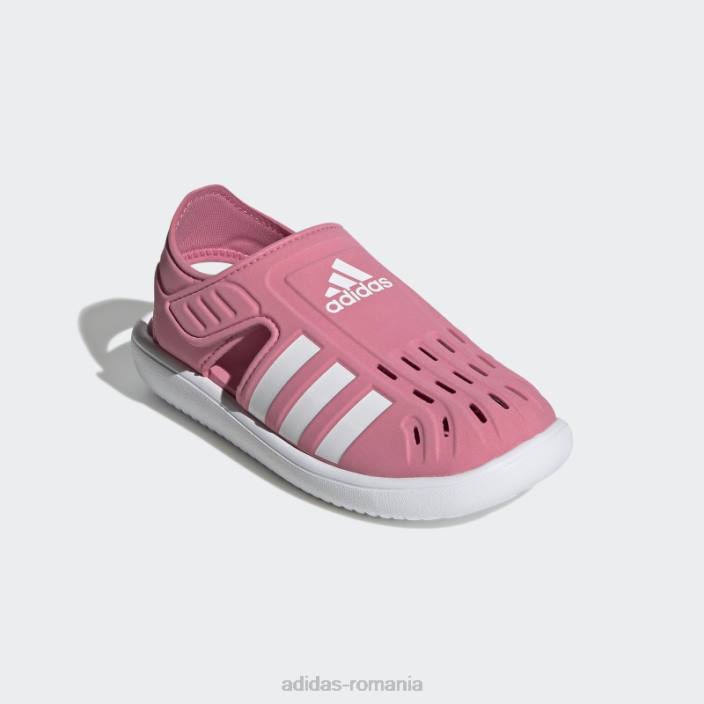 Adidas sandale de apă cu vârf închis de vară ton trandafir copii ton trandafir/alb 2JBN18107