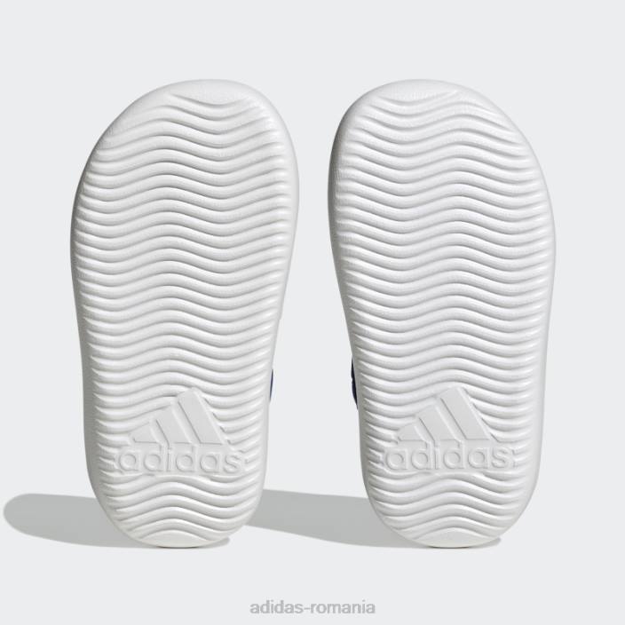 Adidas sandale de apă de vară cu vârf închis la găsirea lui Nemo și Dory albastre copii albastru/alb/portocaliu 2JBN18035