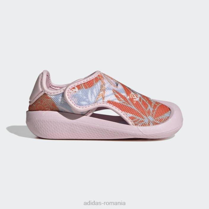 Adidas sandale de înot moana roz x disney altaventure 2.0 copii roz/alb/portocaliu 2JBN17865