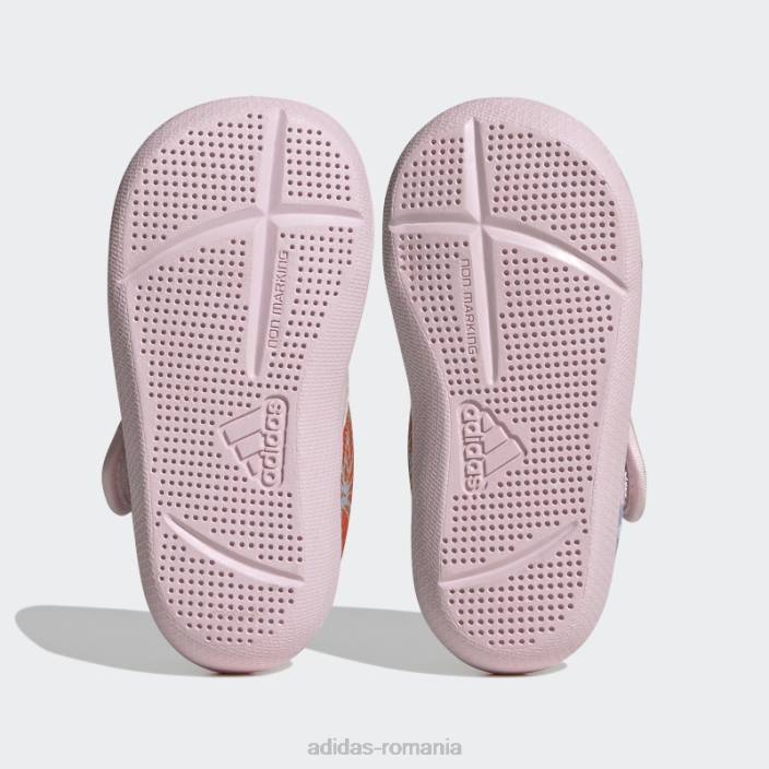 Adidas sandale de înot moana roz x disney altaventure 2.0 copii roz/alb/portocaliu 2JBN17865