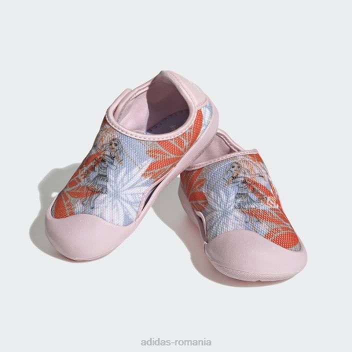 Adidas sandale de înot moana roz x disney altaventure 2.0 copii roz/alb/portocaliu 2JBN17865