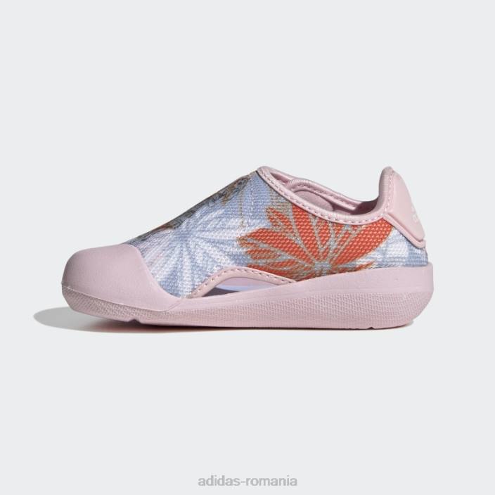 Adidas sandale de înot moana roz x disney altaventure 2.0 copii roz/alb/portocaliu 2JBN17865