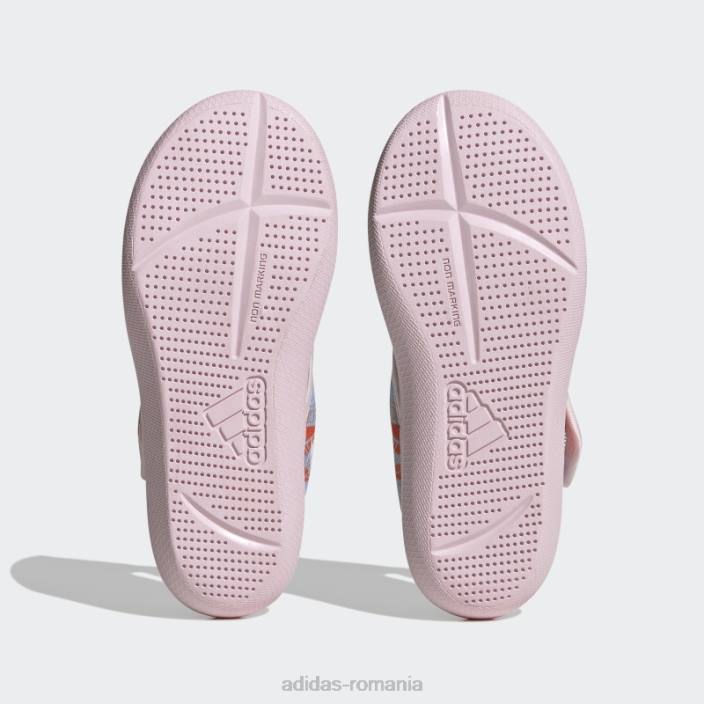 Adidas sandale de înot moana roz x disney altaventure 2.0 fierbinte copii roz/alb/portocaliu 2JBN18231