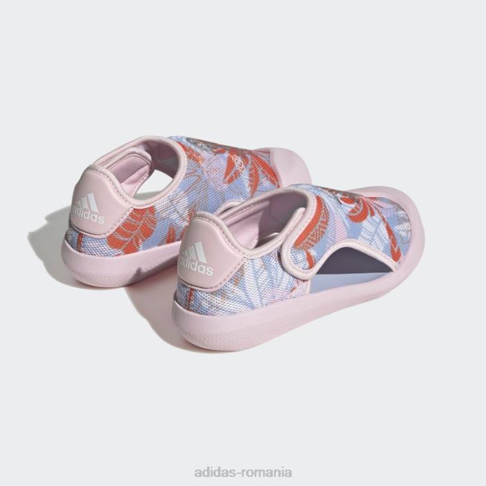 Adidas sandale de înot moana roz x disney altaventure 2.0 fierbinte copii roz/alb/portocaliu 2JBN18231