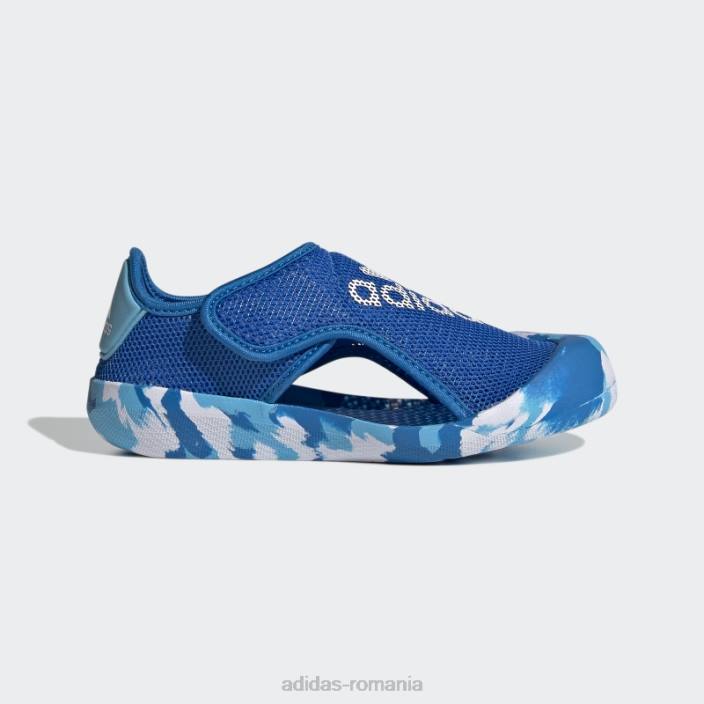 Adidas sandale de înot sport altaventure blue rush copii papură albastră / papură albă / cer 2JBN18134