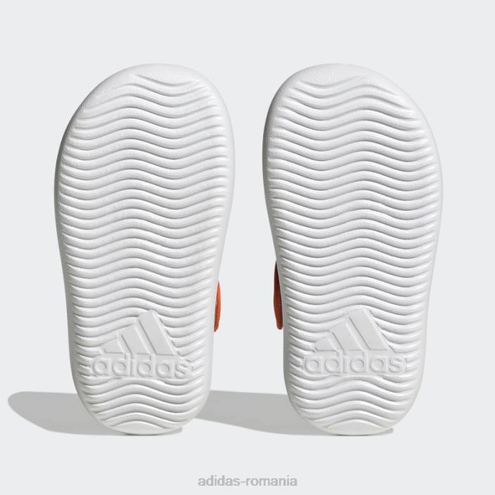Adidas sandale de vara cu varf inchis finding Nemo alb elegant copii portocaliu/negru/alb 2JBN18036