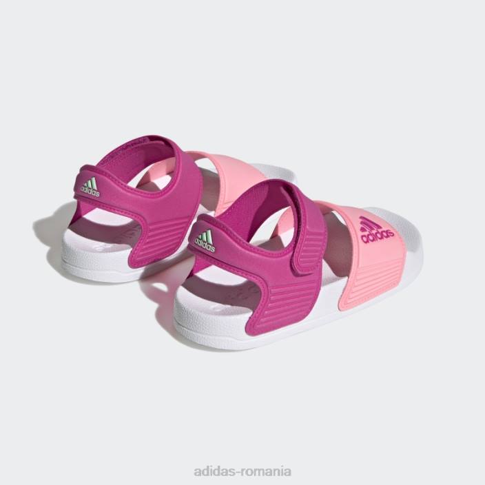 Adidas sandale fucsia adilette adidas copii fucsia/roz fascicul/mentă 2JBN17721