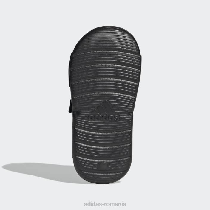 Adidas sandale negre altaswim adidas copii negru/alb/gri 2JBN17817