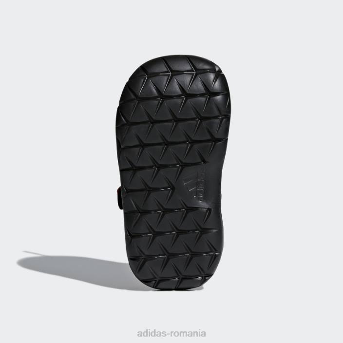 Adidas sandale negre fortaswim 2.0 copii negru/roșu de înaltă rezoluție 2JBN18082