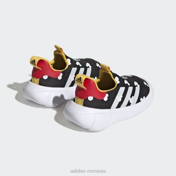 Adidas scarlet disney x monofit trainer lifestyle pantofi slip-on fashion copii negru/alb/stacojiu 2JBN3515