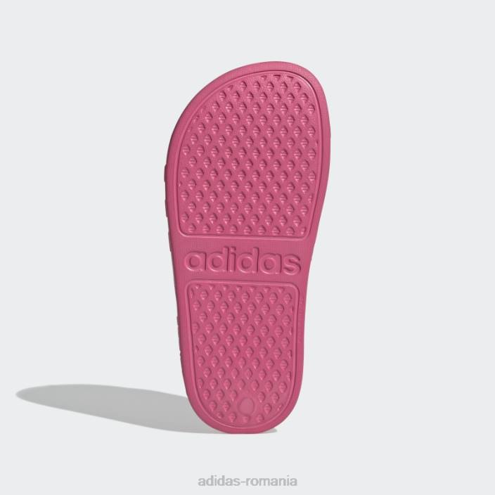 Adidas tobogane adilette aqua ton trandafir copii ton de trandafir/turbo 2JBN18067