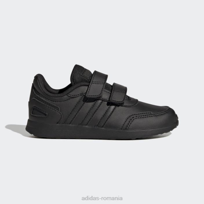Adidas vs switch 3 lifestyle running pantofi cu bandă cu cârlig și buclă adidas negru copii negru 2JBN17712