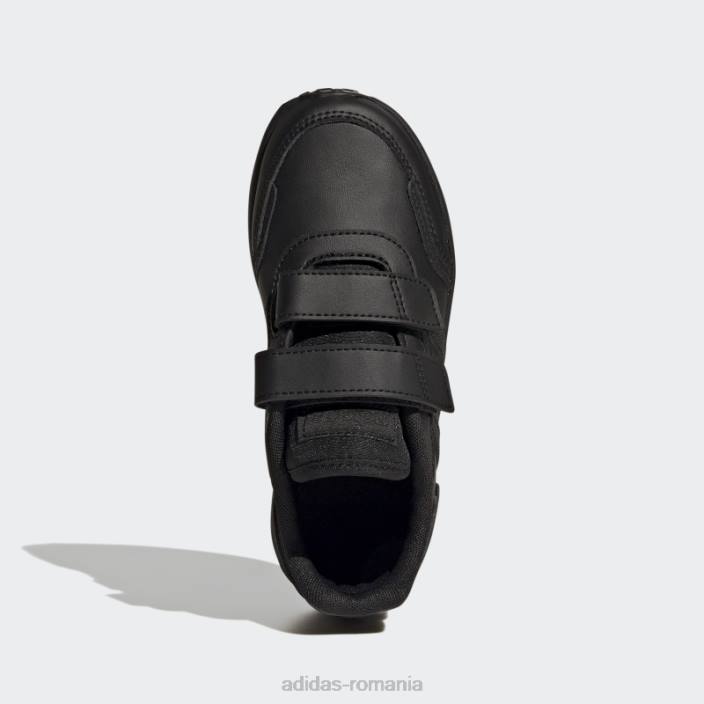 Adidas vs switch 3 lifestyle running pantofi cu bandă cu cârlig și buclă adidas negru copii negru 2JBN17712