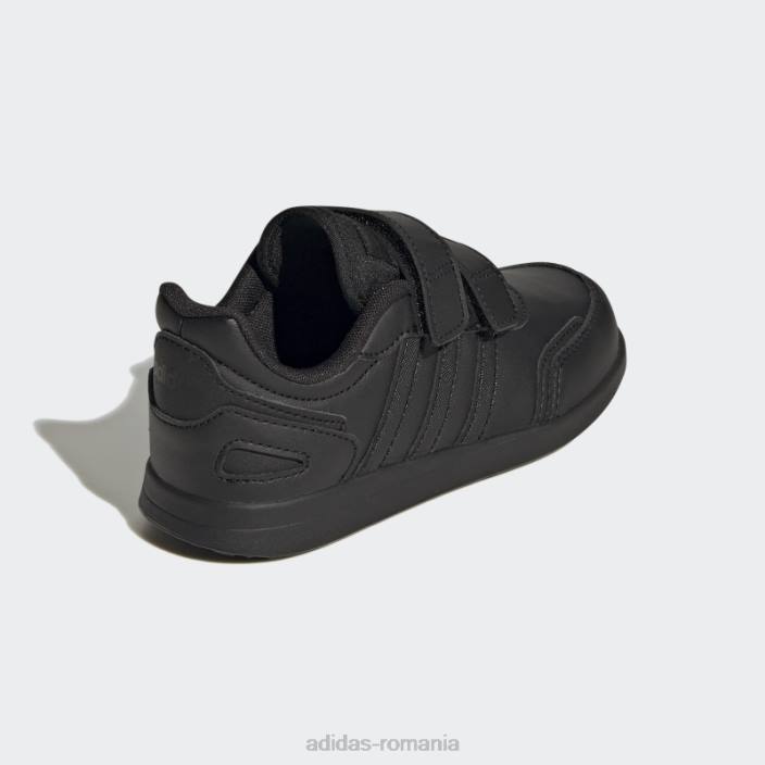 Adidas vs switch 3 lifestyle running pantofi cu bandă cu cârlig și buclă adidas negru copii negru 2JBN17712