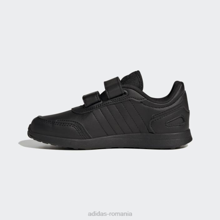 Adidas vs switch 3 lifestyle running pantofi cu bandă cu cârlig și buclă adidas negru copii negru 2JBN17712