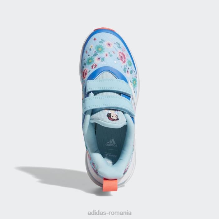 Adidas x disney alb ca zapada pantofi fortarun hazy sky fierbinte copii cer cețos/alb/turbo 2JBN18188