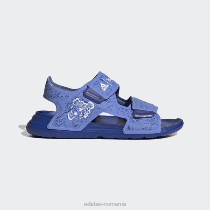 Adidas x disney altaswim finding nemo sandale de înot fashion blue copii albastru alb 2JBN18240