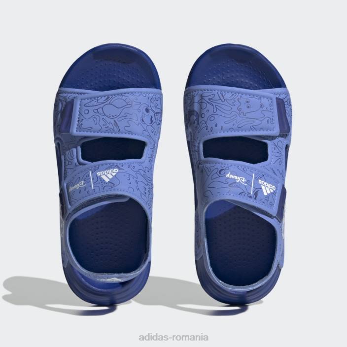 Adidas x disney altaswim finding nemo sandale de înot fashion blue copii albastru alb 2JBN18240