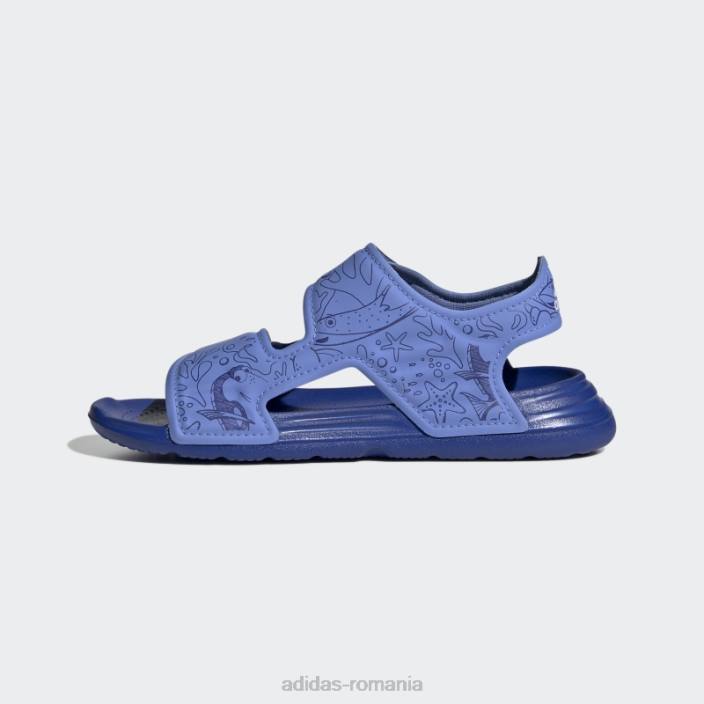 Adidas x disney altaswim finding nemo sandale de înot fashion blue copii albastru alb 2JBN18240