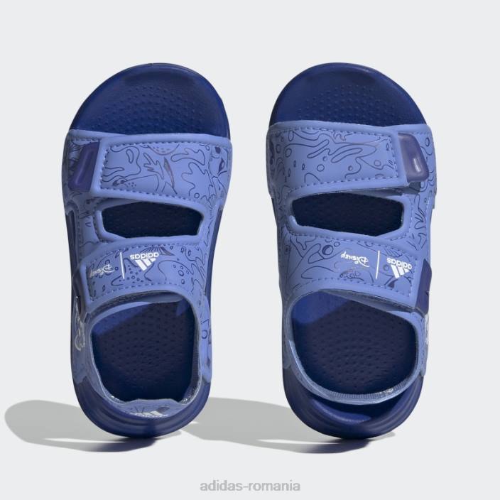 Adidas x disney altaswim gasirea nemo sandale de inot moda albastra copii albastru alb 2JBN18044