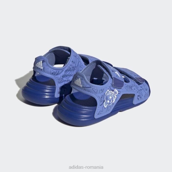 Adidas x disney altaswim gasirea nemo sandale de inot moda albastra copii albastru alb 2JBN18044