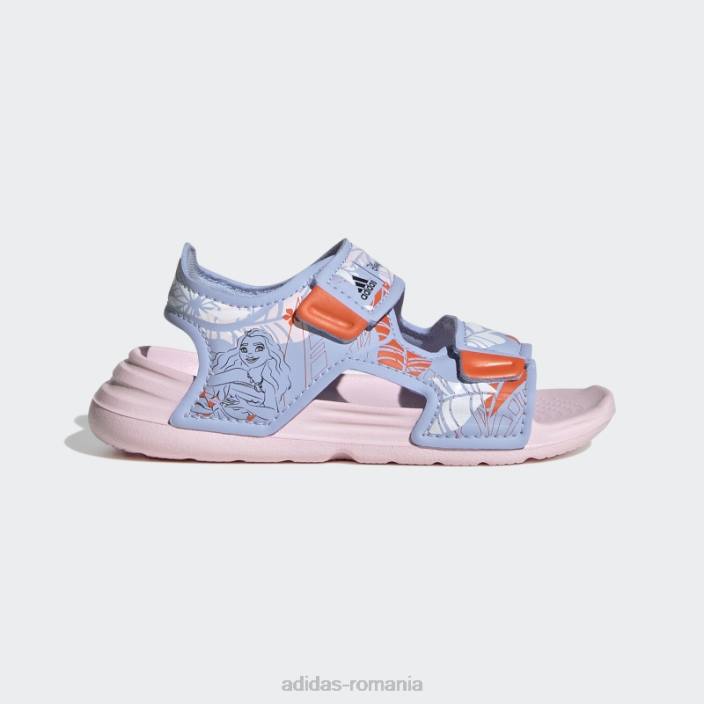 Adidas x disney altaswim moana sandale de înot albastru zori copii albastru zori/negru/portocaliu 2JBN17779