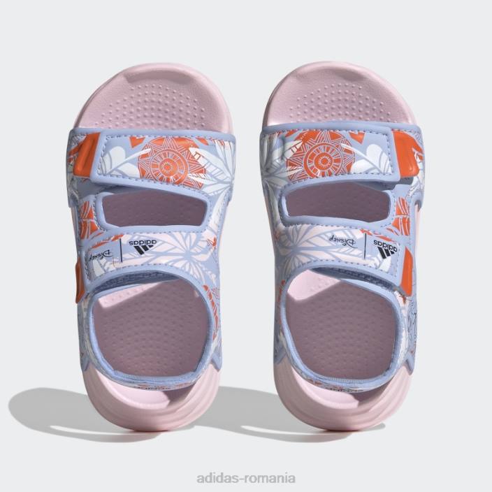 Adidas x disney altaswim moana sandale de înot albastru zori copii albastru zori/negru/portocaliu 2JBN17779