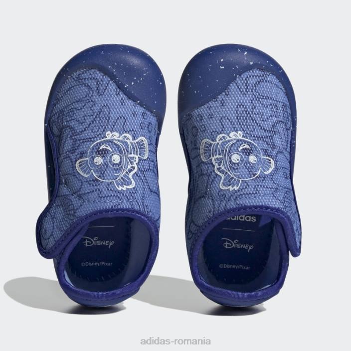 Adidas x disney altaventure nemo and dory sport sandale de înot albastre copii albastru alb 2JBN18034
