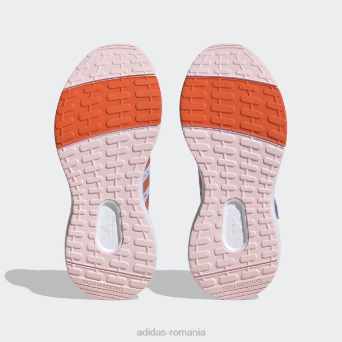 Adidas x disney fortarun 2.0 moana cloudfoam dantela elastica cu curea pantofi hot blue Dawn copii albastru zori/portocaliu/alb 2JBN11186