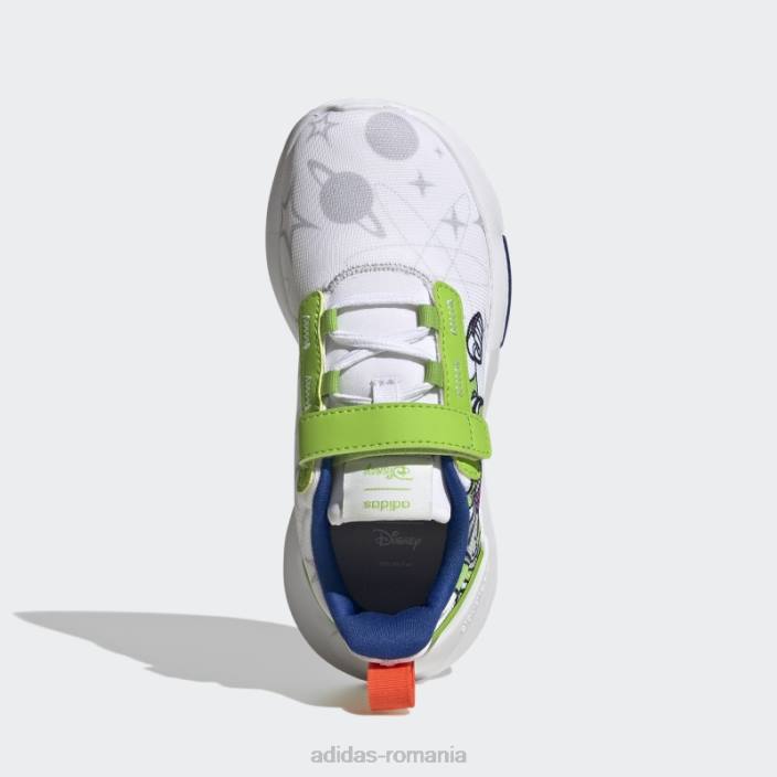 Adidas x disney racer tr21 toy story pantofi buzz lightyear fashion alb copii alb/verde 2JBN11496
