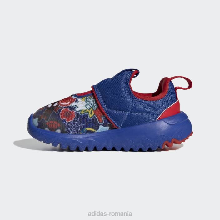 Adidas x disney suru363 spider-man pantof pentru bebeluși albastru regal fierbinte copii papură albastru regal/roșu/albastru 2JBN18143