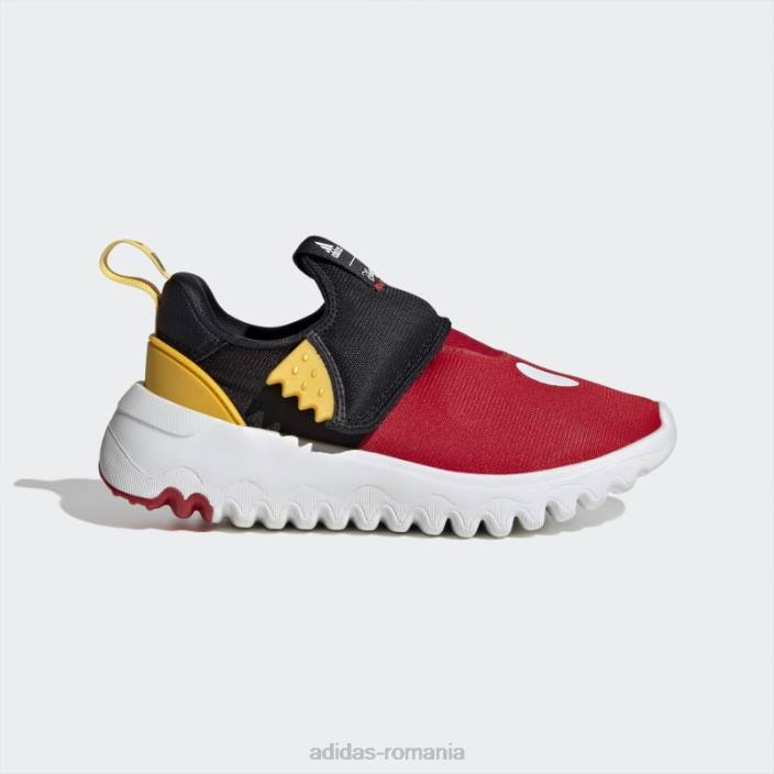 Adidas x disney suru365 mickey pantofi slip-on negru fierbinte copii negru/stacojiu/auriu 2JBN18245