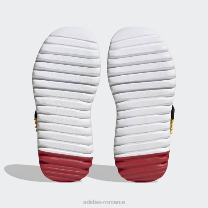 Adidas x disney suru365 mickey pantofi slip-on negru fierbinte copii negru/stacojiu/auriu 2JBN18245